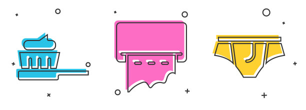 把牙刷和牙膏纸巾放在一起图片下载