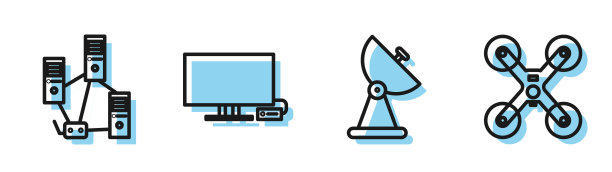 设线、雷达、电脑网络、智能电视等图片下载