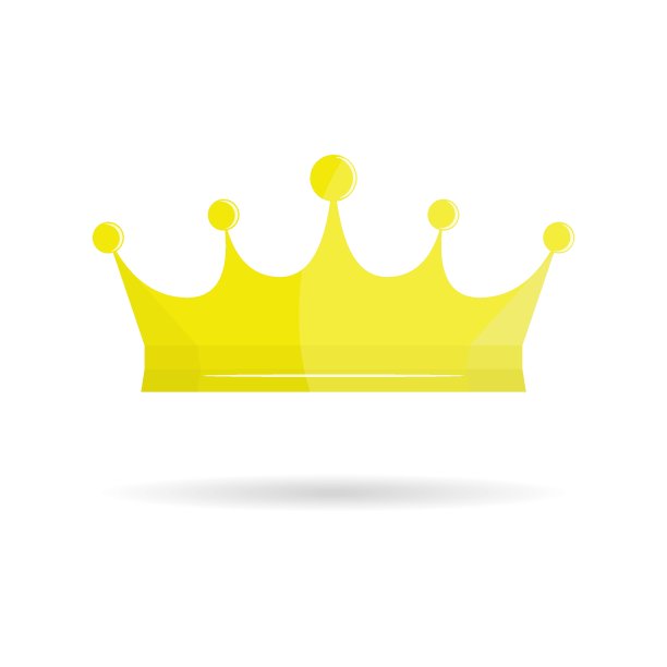金皇冠图标。为标志，标签，游戏，网页或移动应用程序的模板设计。获奖者的奖项，冠军，领导。皇家国王、王后、公主皇冠图片下载