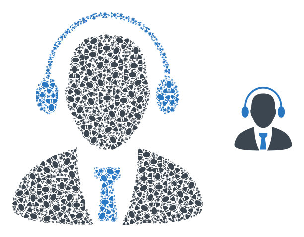 呼叫中心操作员递归组成自我图片下载