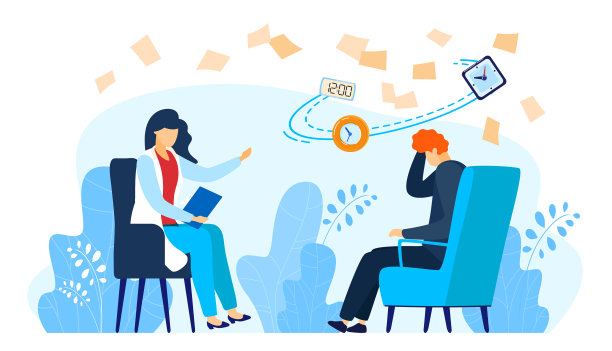 商人咨询精神病医生平图片下载