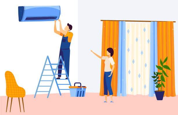 修理冷气机单位图片下载