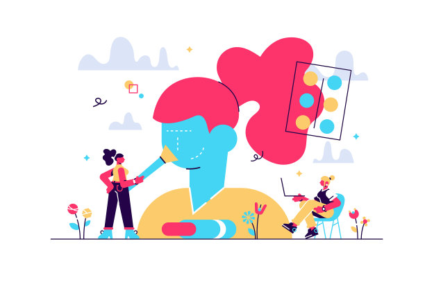 女人在美容院女性角色图片下载