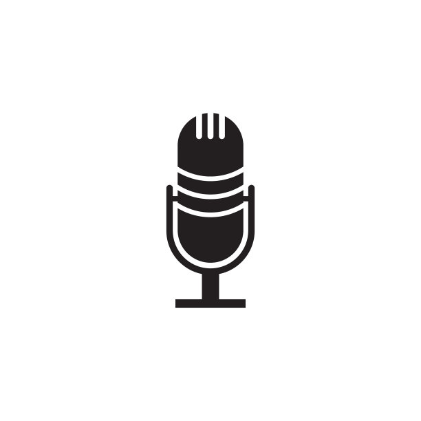 麦克风图标Logo模板图片下载