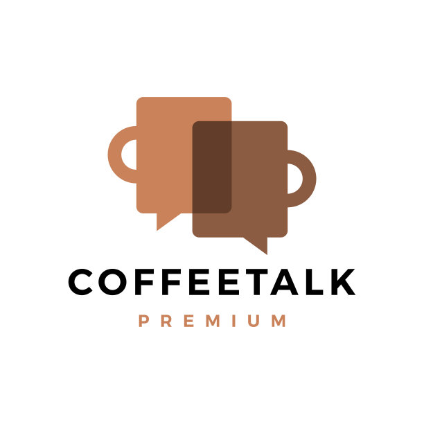 咖啡谈话标志图标图片下载