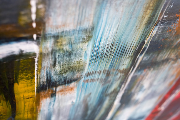 抽象色彩的艺术绘画背景。多色艺术鲜艳的丙烯酸油水彩纹理在画布上。现代未来主义艺术图案的垃圾墙纸，室内，相册，传单封面，海报，小册子。创意图形设计图片下载