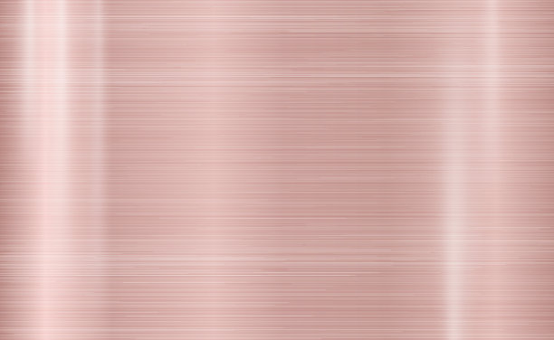 红色金属全景纹理与反射-插图图片下载