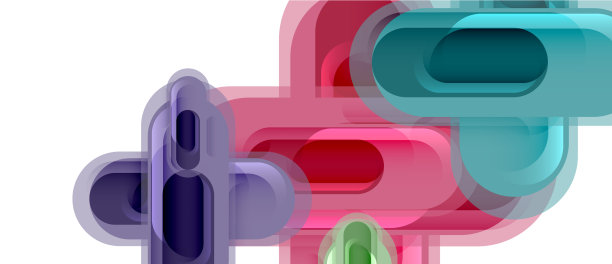 现代玻璃十字形抽象图片下载