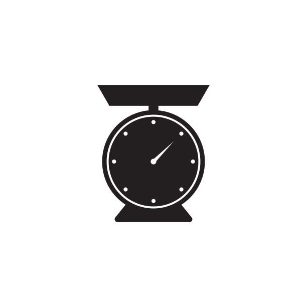 天平图标Logo模板图片下载