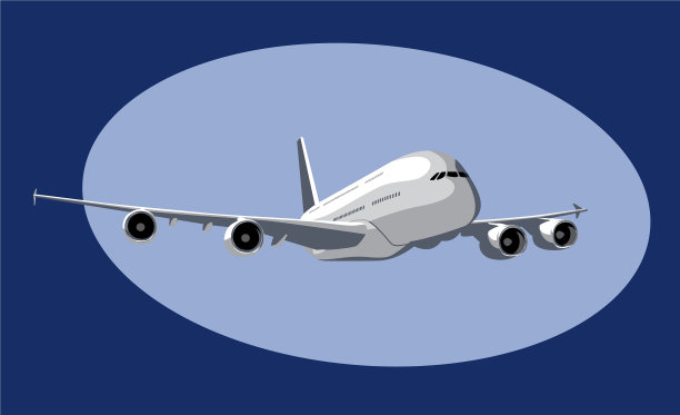 空客a380是一架大型商用喷气式客机图片下载
