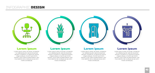 把办公椅植物放在卷笔刀盆里图片下载