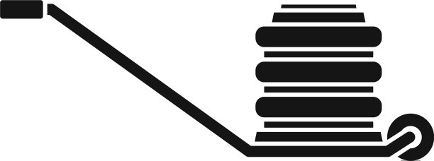 气动千斤顶图标样式简单图片下载