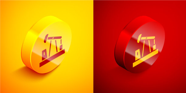 等距油泵或油泵千斤顶图标隔离开图片下载