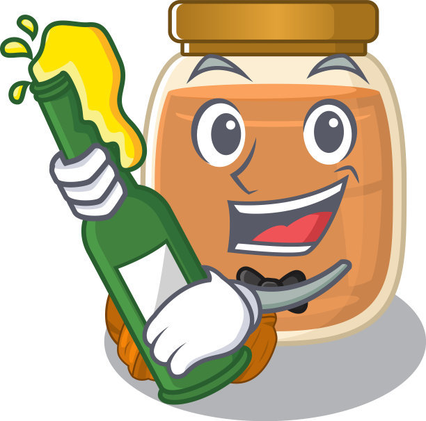 吉祥物卡通设计核桃奶油图片下载