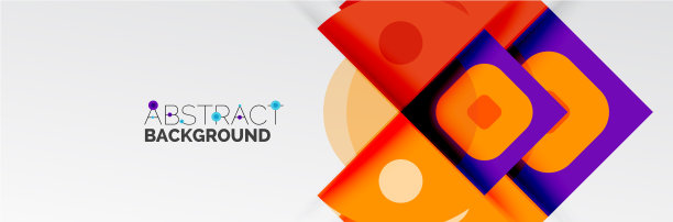 明亮的颜色圆圈抽象圆形的形状和图片下载