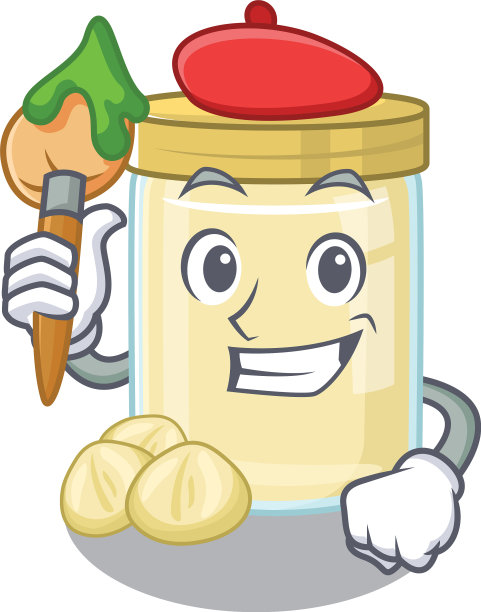 一张可爱的澳洲坚果奶油图片图片下载