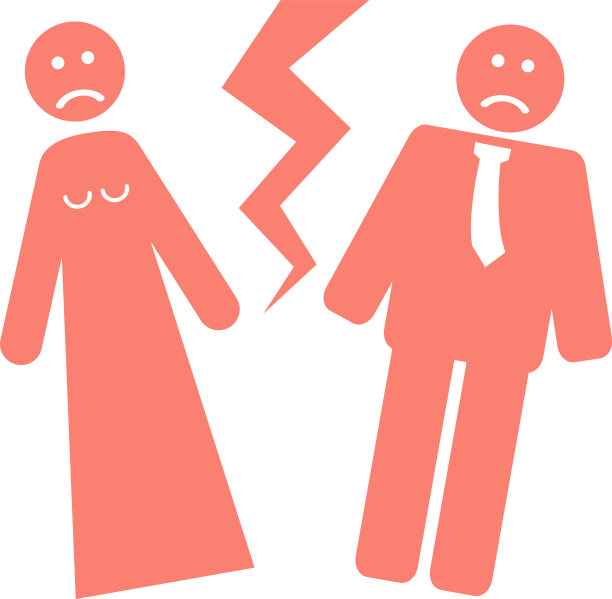 破碎的婚礼图标图片下载