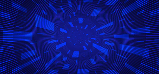 抽象蓝色力量的技术设计透视艺术品模板。重叠gith矩形样式的焦点背景。说明向量图片下载