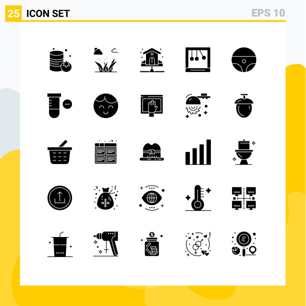25用户界面实心象形包现代图片下载