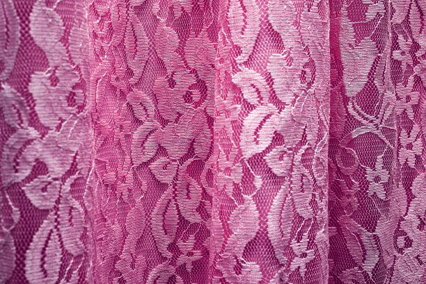 蕾丝面料的质感。裙子的细节。图片下载
