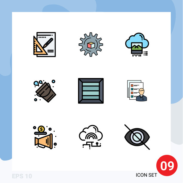 9 .通用填充线平色标志符号图片下载