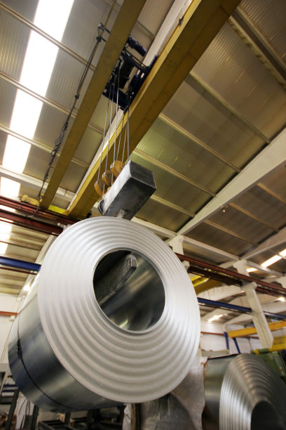 铝金属钢板生产图片下载