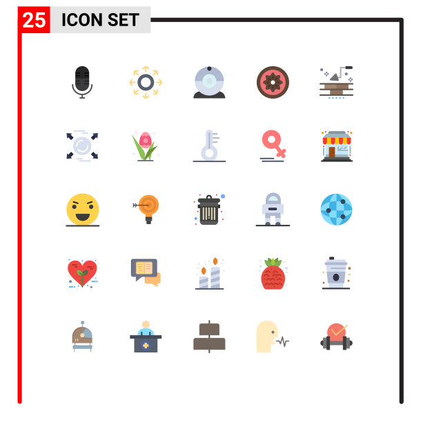 通用图标符号组25现代扁平图片下载