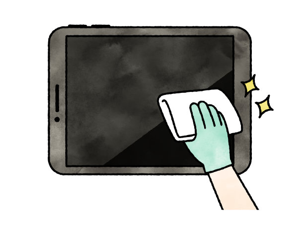 平板电脑的清洗和灭菌图片下载