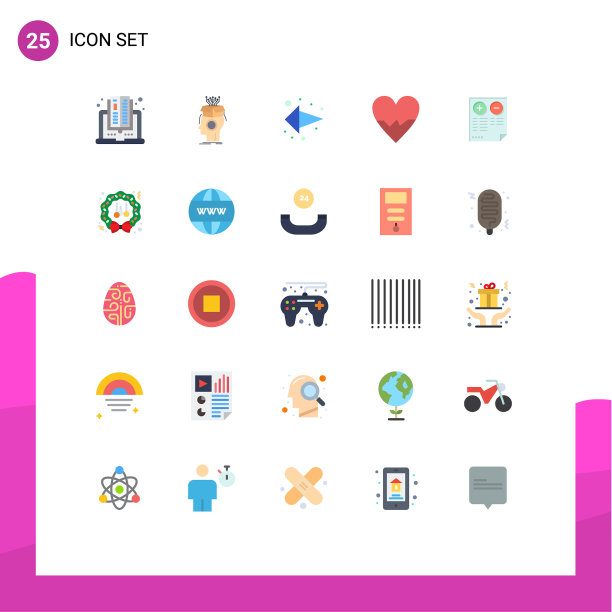 现代设25平色和符号等图片下载