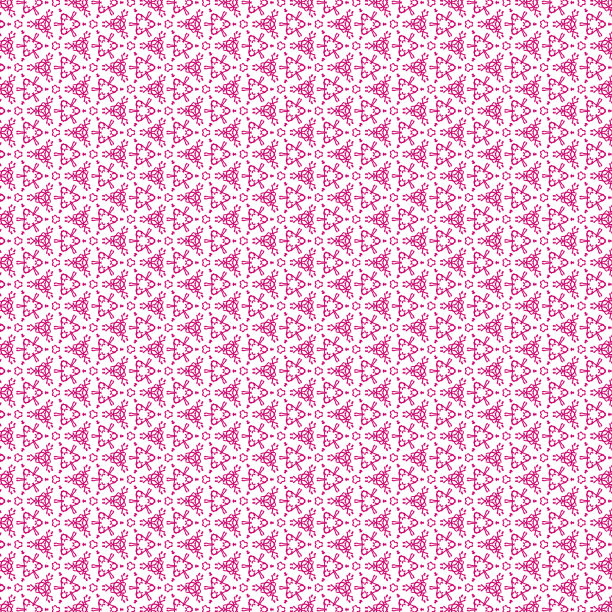 美丽的原始花边图案材料。图片下载