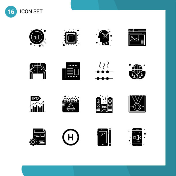 16组现代固体象形文字准备回家图片下载