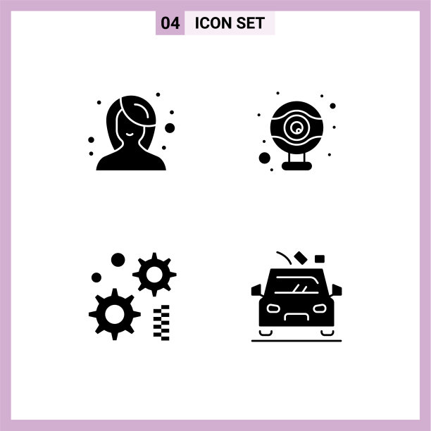 通用图标符号组现代立体图片下载