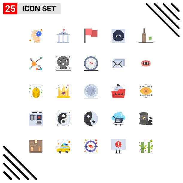 现代设25平色和符号等图片下载