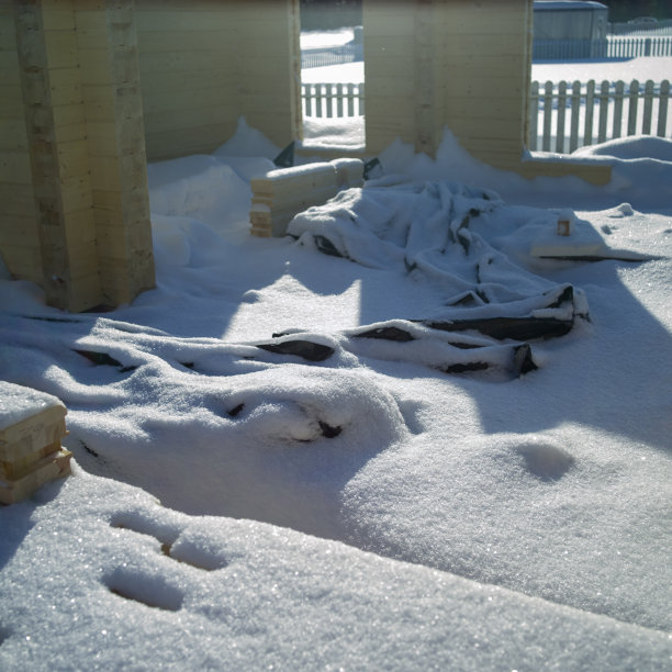 建筑在冬季图片下载