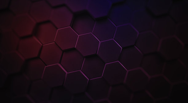 3D黑色蜂窝背景照片插图图片下载