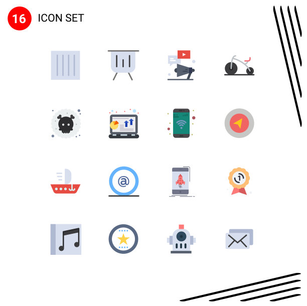 包16个创意平色婴儿宝宝图片下载