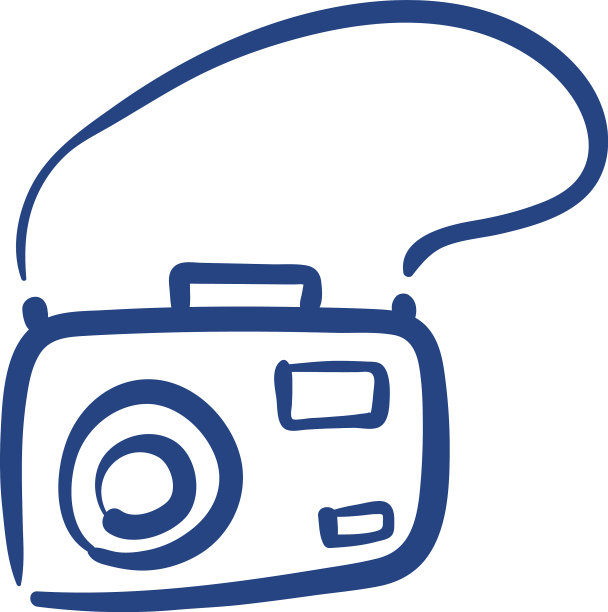 相机摄影自由形式风格图标图片下载