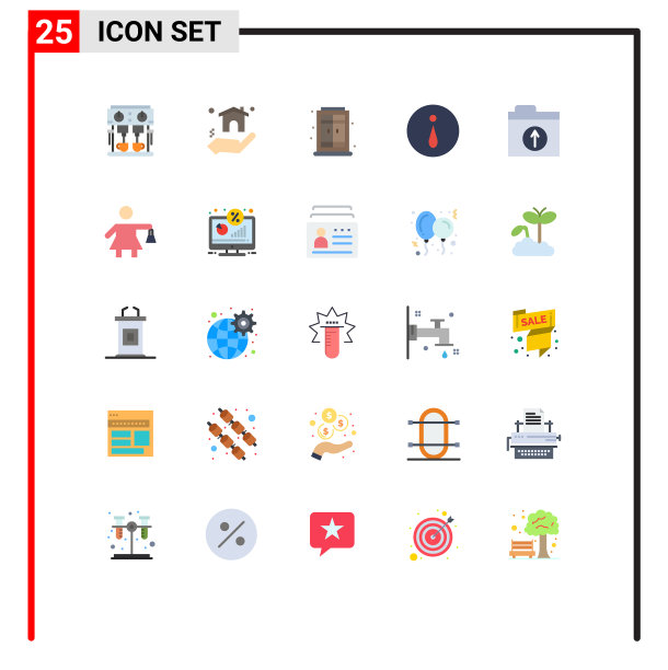 股票图标包25行符号和符号图片下载