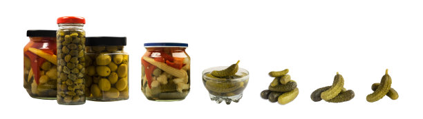 腌制和罐装蔬菜图片下载