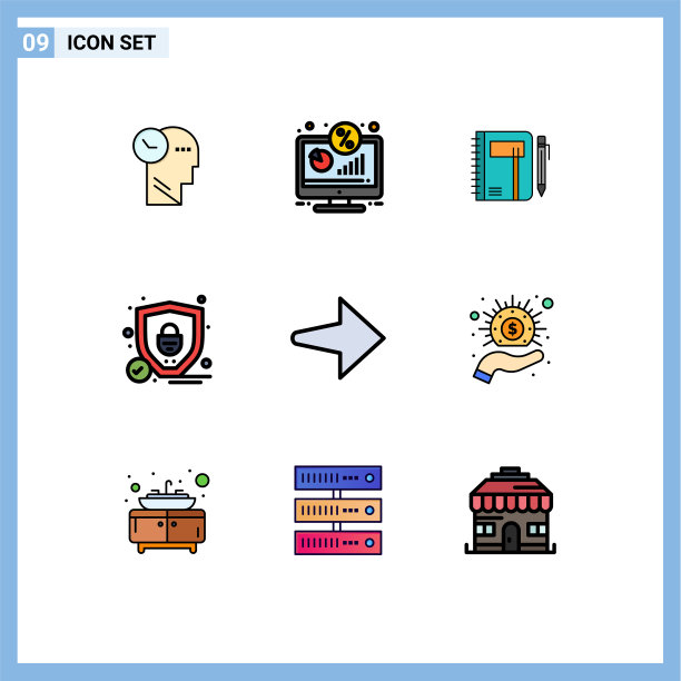 包9的创意填充线平色图片下载