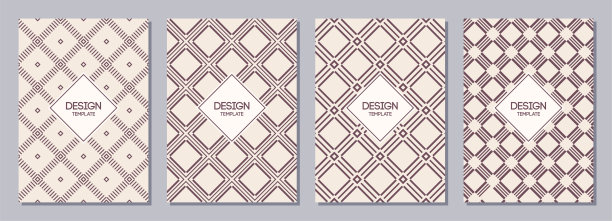 套传单、海报、横幅、标语牌、宣传册设计模板A6大小。图片下载