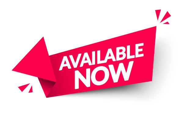 矢量插图现在可用箭头旗帜图片下载