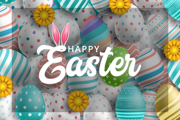 模板向量卡与现实的鸡蛋图片下载