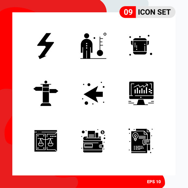 主题立体符号和可编辑符号的9种图片下载