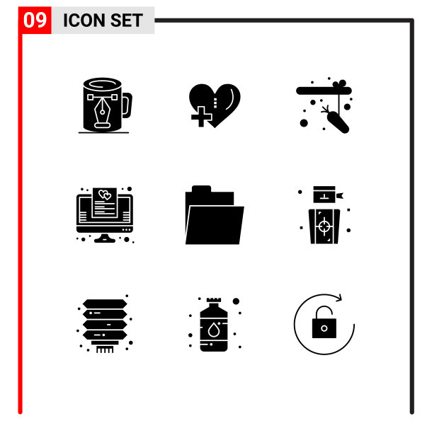 主题立体符号和可编辑符号的9种图片下载
