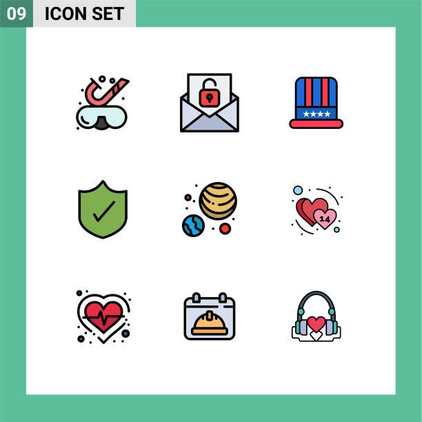 9 .通用填充线平色标志符号图片下载