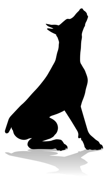 狗剪影宠物图片下载