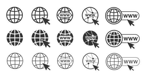 网站图标矢量图图片下载