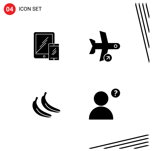 适用于网络和移动的通用实体符号图片下载