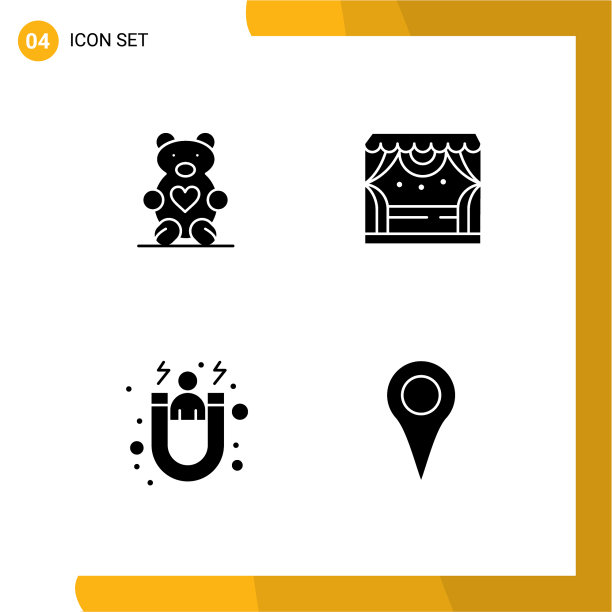 通用图标符号组4现代立体图片下载